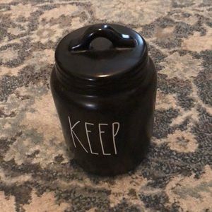 Rae Dunn Keep Jar New